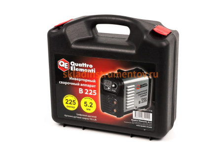 Инверторный аппарат электродной сварки QUATTRO ELEMENTI B 225 641-114