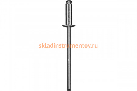 Заклепки алюминиевые (6,4 мм х 18 мм) 200 шт. "МАСТЕР" Зубр 31305-64-18