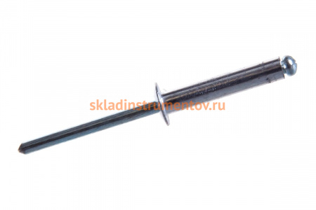 Заклепки Зубр "ЭКСПЕРТ" алюминиевые, 4,8x25 мм, 200 шт 31305-48-25
