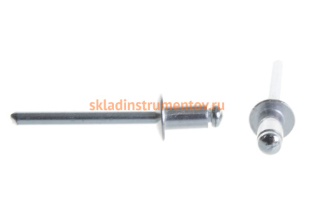 Заклепки алюминиевые (500 шт; 4.8х8 мм) КОБАЛЬТ 918-535