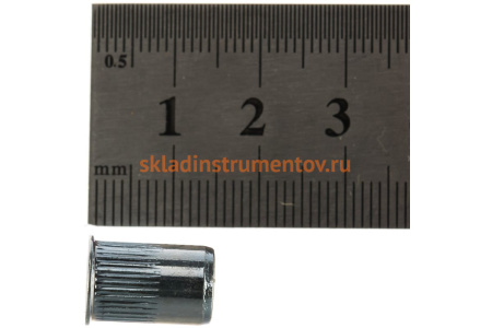 Заклепка резьбовая стальная с насечкой (50 шт; М6; уменьшенный борт) MESSER 212106S-50