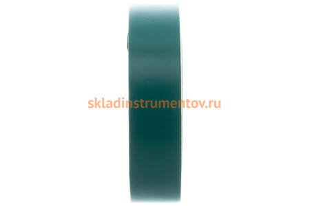 Изолента ПВХ HAUPA цвет зеленый, шир.15мм, длина 10 м, d 60 мм 263814