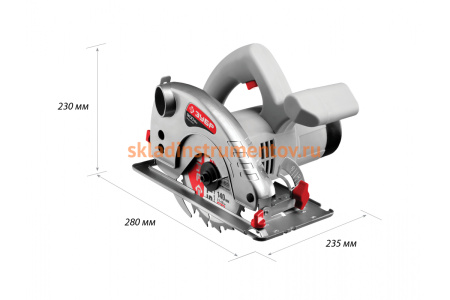 Циркулярная пила ЗУБР 900 Вт ЗПД-900