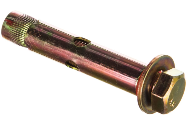 Анкерный болт с пластиковым кольцом Зубр желтопассивированный, 16x110мм, ТФ6 4-302316-16-110