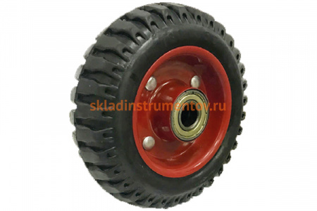 Колесо литое с протекторной резиной PP 250 (250 мм; 300 кг) А5 1001616