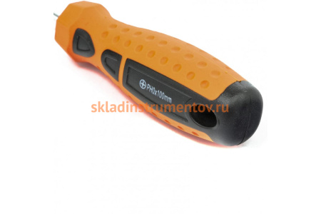 Отвертка Ph0х100мм, CrV, 2-х компонентная рукоятка SPARTA Point 11774