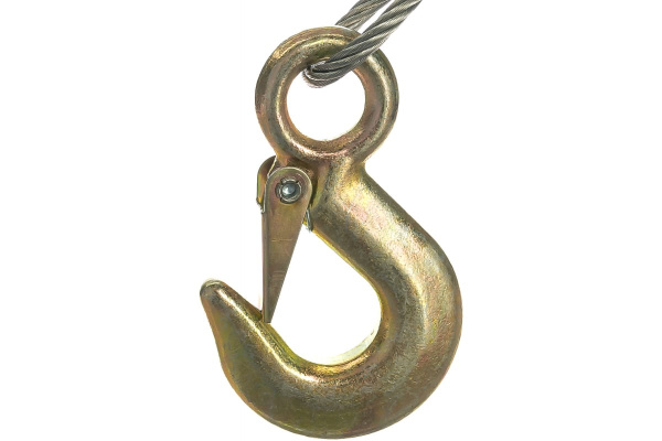 Ручная барабанная лебедка TOR ЛН-2500 (LHW) г/п 1,0 т, длина троса 20 м 11313