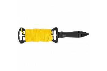 Нейлоновый разметочный шнур на катушке c ручкой MATRIX D1,5мм, 100м, 84824