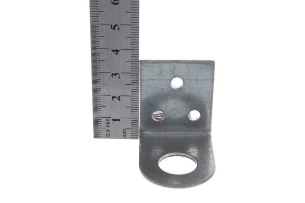 Угловая проушина СИБРТЕХ, 2 мм 70х30 мм цинк 46506