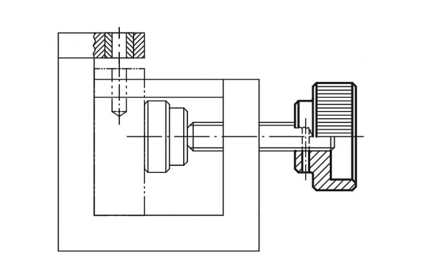 Ручка с накаткой KIPP K0137.106