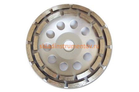 Чашка двухрядная 150 мм сегмент SANTOOL 060526-150