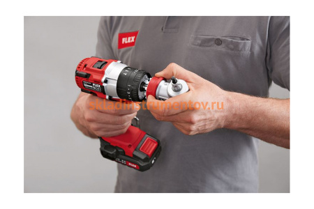 Двухскоростной аккумуляторный ударный дрель-шуруповерт FLEX PD 2G 18.0-EC C 491233
