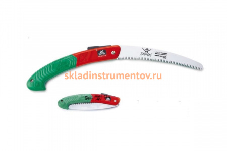 Пила складная с фиксатором изогнутое полотно SAMURAI FC-240-LH