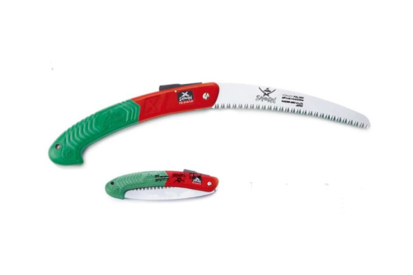 Пила складная с фиксатором изогнутое полотно SAMURAI FC-240-LH