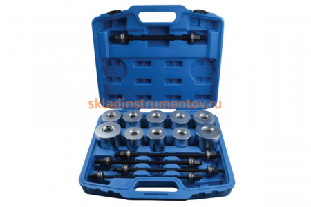 Набор для замены сайлентблоков, втулок и подшипников 27 предметов ROCKFORCE RF-933T2