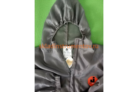 Малярный многоразовый комбинезон JetaSafety JPC95g серый, размер L