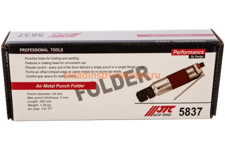 Пневматический пробойник-кромкогиб для металла JTC 5837