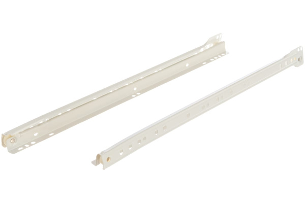 Роликовые направляющие JET 409 L450мм, комплект белый BMM409S.450WT.99