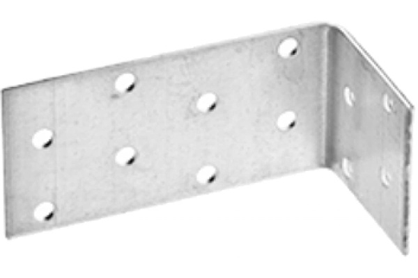 Анкерный крепежный угол 80х120х40мм, 20шт Зубр МАСТЕР 310225-080-120