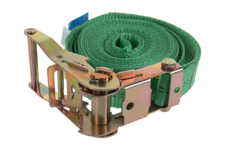 Стяжной ремень для крепления груза 5м, 1,0/2,0 т кольцевой РОМЕК 35.10.1.к 2000000005256