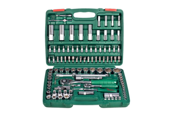 Универсальный набор инструментов Hans 1/4" и 1/2" 108 предметов TK-108