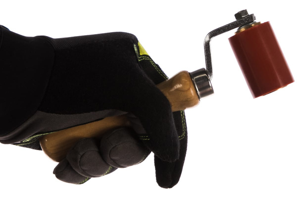 Прикаточный ролик 28мм из силикона, на подшипнике ROTORICA 5106977NT