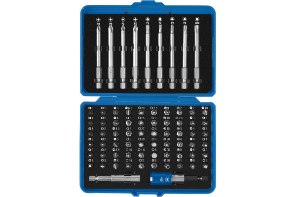 Набор бит "ПРО-71" CR-Mo в боксе Зубр 26394-H71