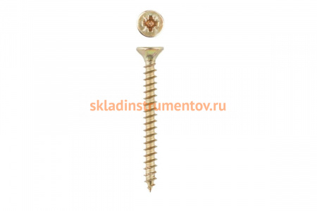 Универсальные шурупы для дерева, ДСП, ДВП Зубр хроматированные, PZ, 6,0x90мм, ТФ6, 3 штуки 4-300406-60-090