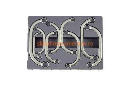 Набор С-образных ключей 9 предметов FORCE 50911