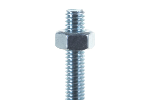 Болт с шестигранной головкой в комплекте с гайкой, шайбой, шайбой пружинной, ЗУБР, МАСТЕР, 303436-06-060