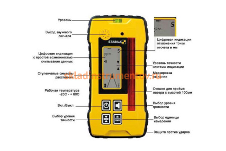 Поисковое устройство универсальное STABILA REC-300 16957