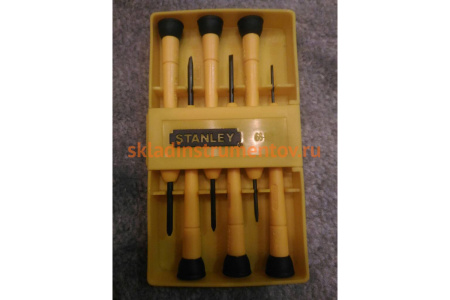 Набор отверток из 6 шт Stanley 0-66-052