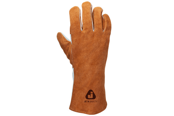 Перчатки сварщика Jeta Safety Ferrus Active 10, с крагой, цвет коричневый/оранжевый, JWK401-XL Перчатки сварщика Jeta Safety Ferrus Active 10, с крагой, цвет коричневый/оранжевый, JWK401-XL