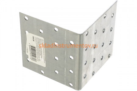 Крепежный равносторонний уголок СИБРТЕХ 2,0 мм, KUR 80x80x80 мм P 46426