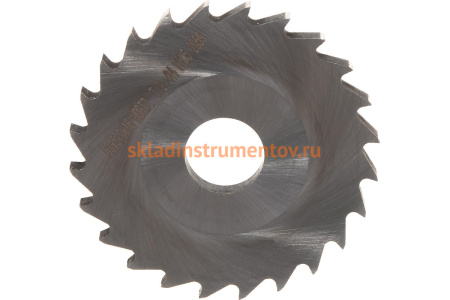 Фреза отрезная (63x5x16 мм; тип 2; z=24; Р6М5) HORTZ 205256