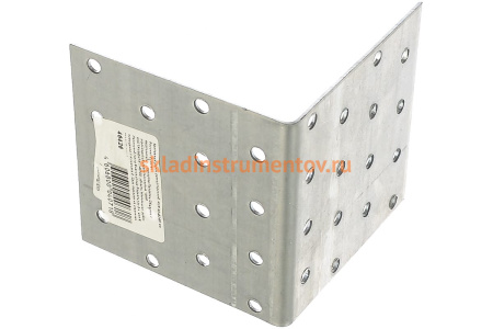 Крепежный равносторонний уголок СИБРТЕХ 2,0 мм, KUR 80x80x80 мм P 46426