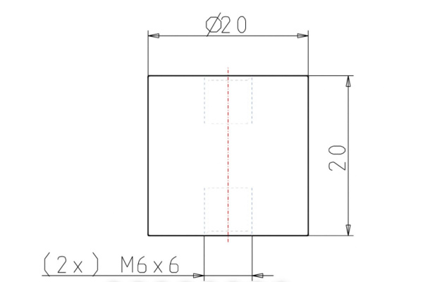 Резинометаллический буфер KIPP K0569.02002055