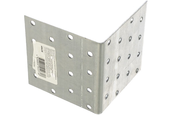 Крепежный равносторонний уголок СИБРТЕХ 2,0 мм, KUR 80x80x80 мм P 46426