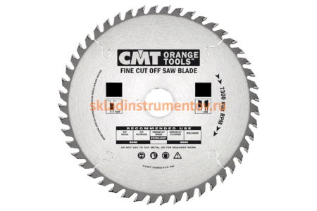 Диск пильный по дереву (165х30х2,6/1,6 мм; Z40) CMT 292.165.40M