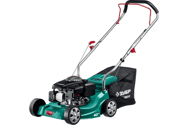 Бензиновая газонокосилка ЗУБР 400 мм, 2.5 л.с. ГБ-400
