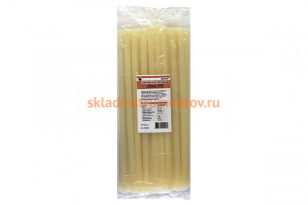 Стержни клеевые 11х300мм, 34шт, желтый Энкор 439 50439