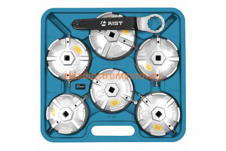 Набор съемников масляных фильтров "чашек" 100-110мм 7 предметов AIST 67250306 00-00004199