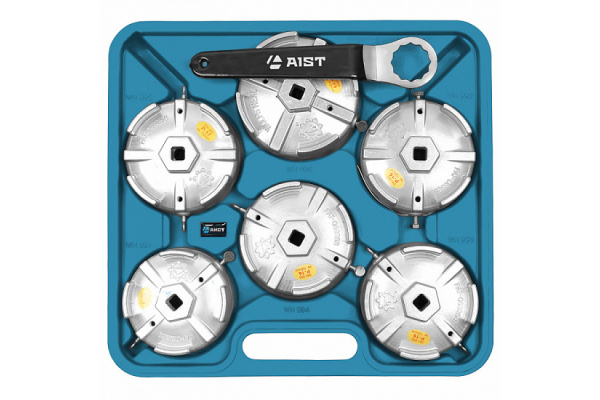 Набор съемников масляных фильтров "чашек" 100-110мм 7 предметов AIST 67250306 00-00004199