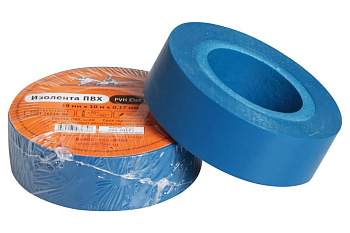 Изолента ПВХ Airline синяя, 19 мм х 10 м AIT-P-13