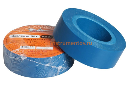 Изолента ПВХ Airline синяя, 19 мм х 10 м AIT-P-13