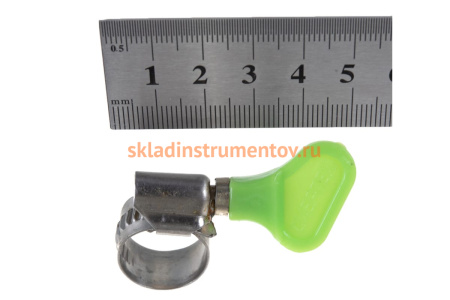 Металлические, червячные хомуты СИБРТЕХ 10-16мм, ширина 12мм, W4, с ключом, 2шт 476483