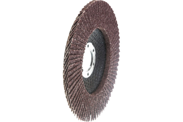 Круг лепестковый торцевой Orientcraft КЛТ-1 125x22 мм, P40, для металла, древесины 116.00A 40F