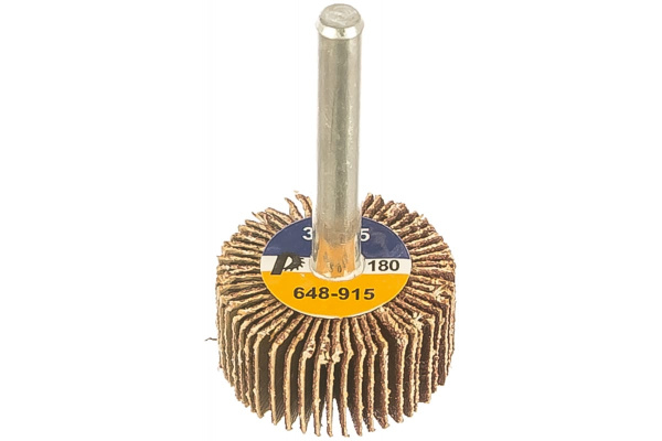 Круг лепестковый с оправкой (30х15мм; P180) ПРАКТИКА 648-915