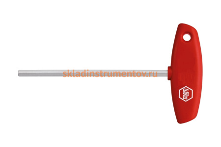 Отвертка T-образная 6-тигранная Wiha Classic 334 SW2.5x200 мм 00907