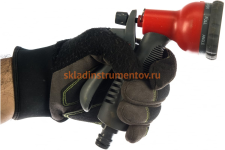 Пистолет поливочный 8-ми режимный QUATTRO ELEMENTI 646-133